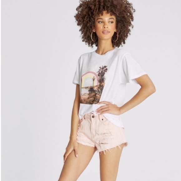 WildFox Rainbow Coast Keke T shirt - Picture 2 of 10